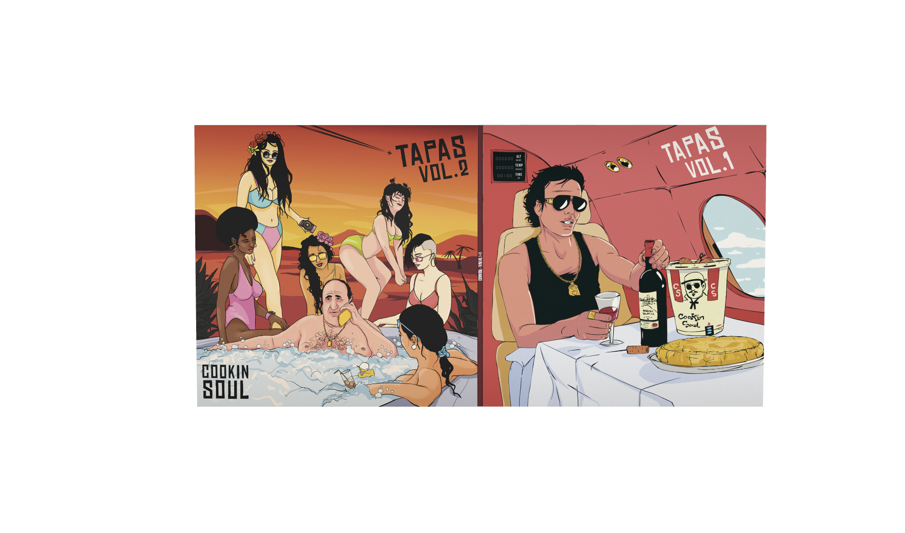 Tapas Vol. 1 - 2 (Vinyl 2xLP) – Cookin Soul Records