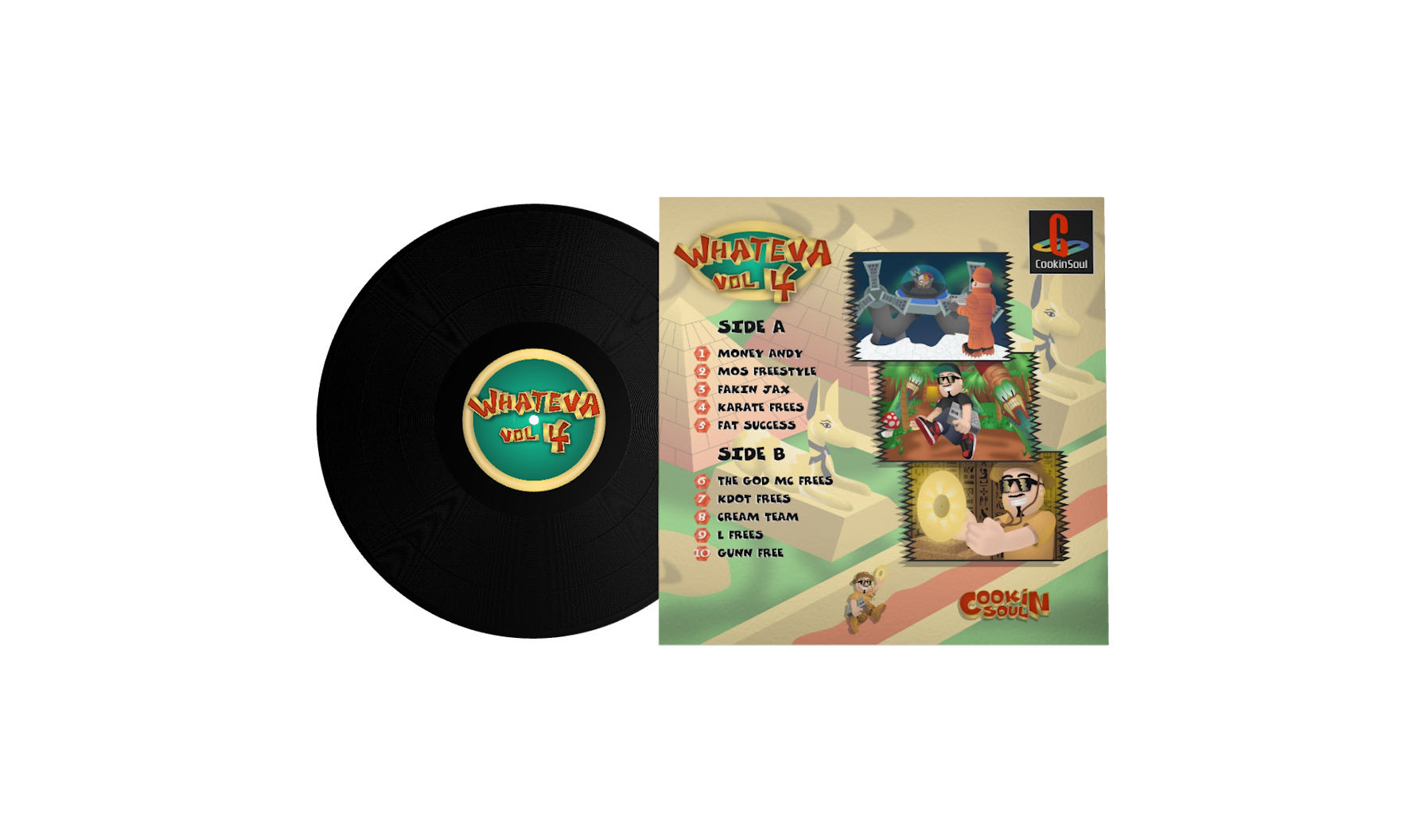 Whateva Vol. 4 (Vinyl LP)